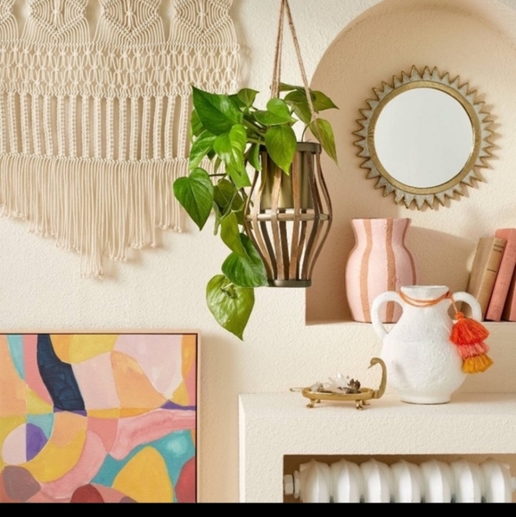 Opalhouse Accents Jungalow X Opalhouse Nwt Metalrattan Hanging